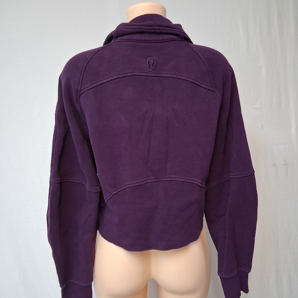 Lululemon Purple Half-Zip Sweatshirt - Picture 5 of 16